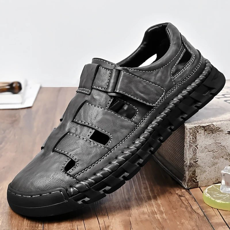 Sandales homme cuir "L'Intemporel" - Restaur Cuirs