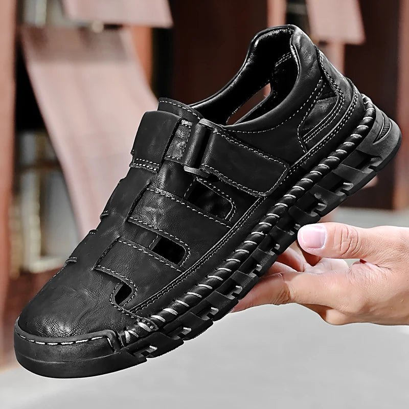 Sandales homme cuir "L'Intemporel" - Restaur Cuirs