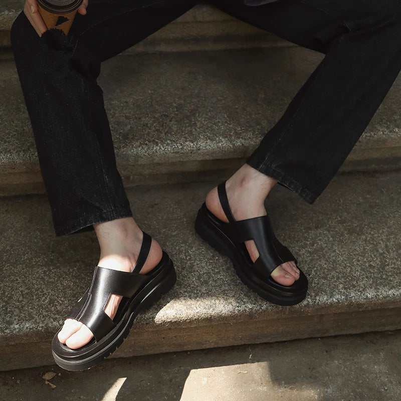 Sandales Homme Cuir "L'Intrépide"