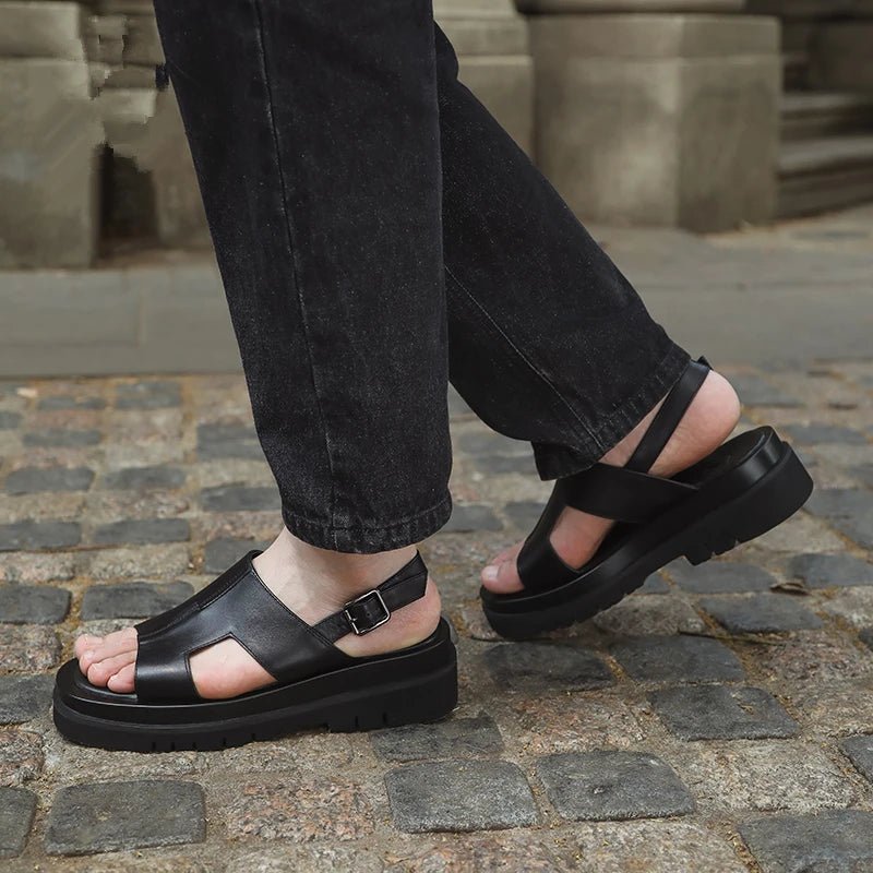 Sandales Homme Cuir "L'Intrépide"