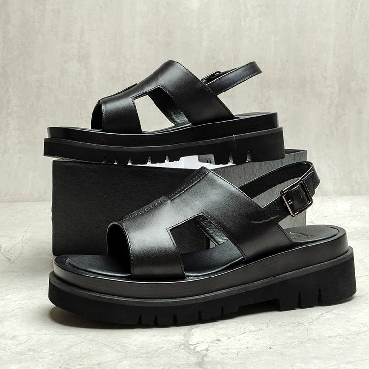 Sandales Homme Cuir "L'Intrépide"