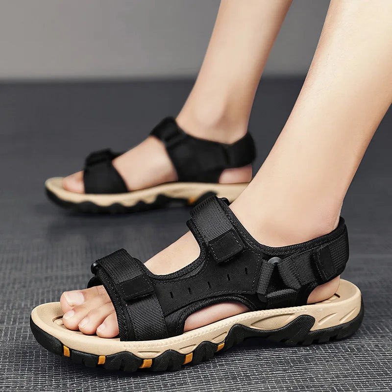 Sandales Homme Cuir Respirantes "Le Passeur"