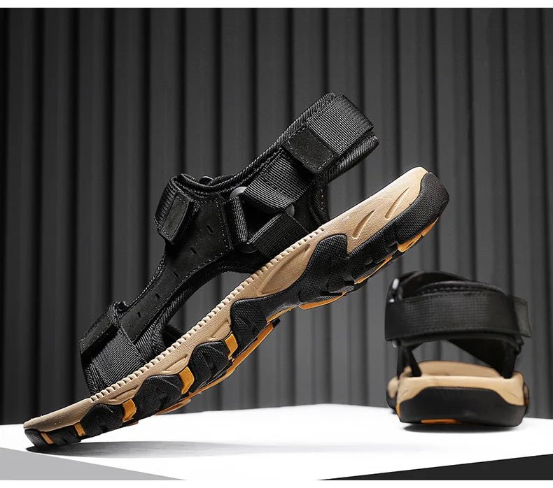 Sandales Homme Cuir Respirantes "Le Passeur"