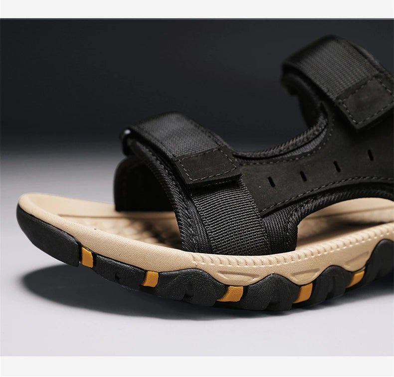 Sandales Homme Cuir Respirantes "Le Passeur"