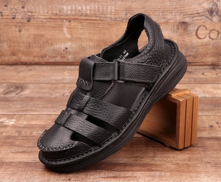 Sandales Homme Cuir Respirantes "Le Pêcheur"