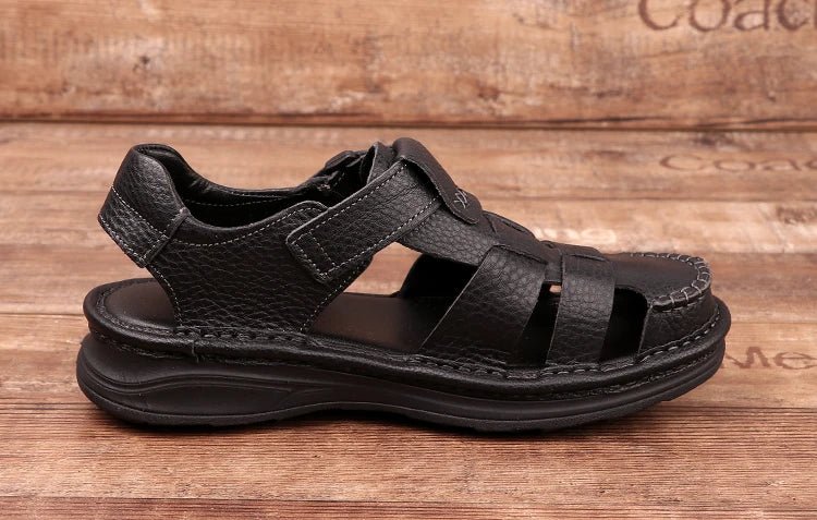 Sandales Homme Cuir Respirantes "Le Pêcheur"