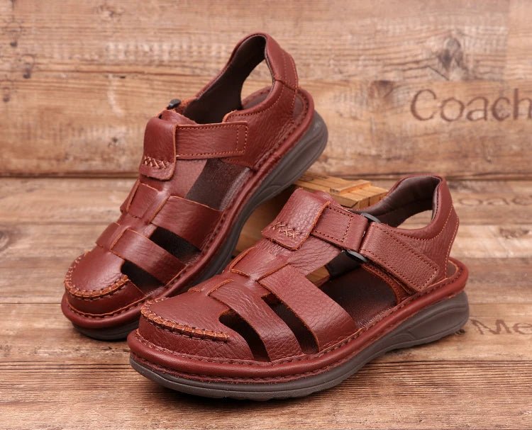 Sandales Homme Cuir Respirantes "Le Pêcheur"