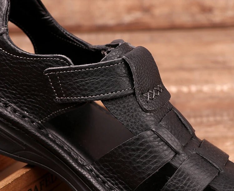 Sandales Homme Cuir Respirantes "Le Pêcheur"