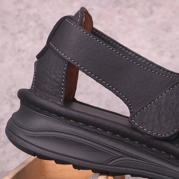 Sandales Homme Cuir Respirantes "Le Vagabond"