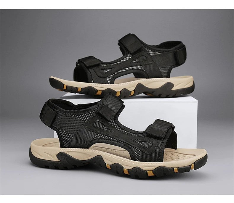 Sandales Homme Cuir Sportives "L'Adventuriste"
