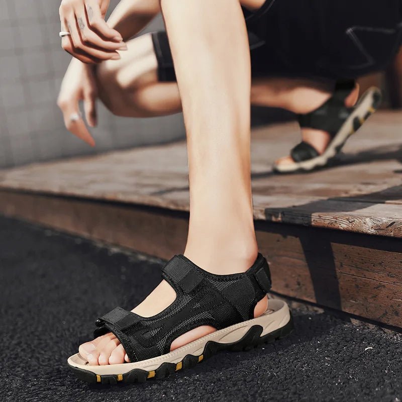 Sandales Homme Cuir Sportives "L'Adventuriste"