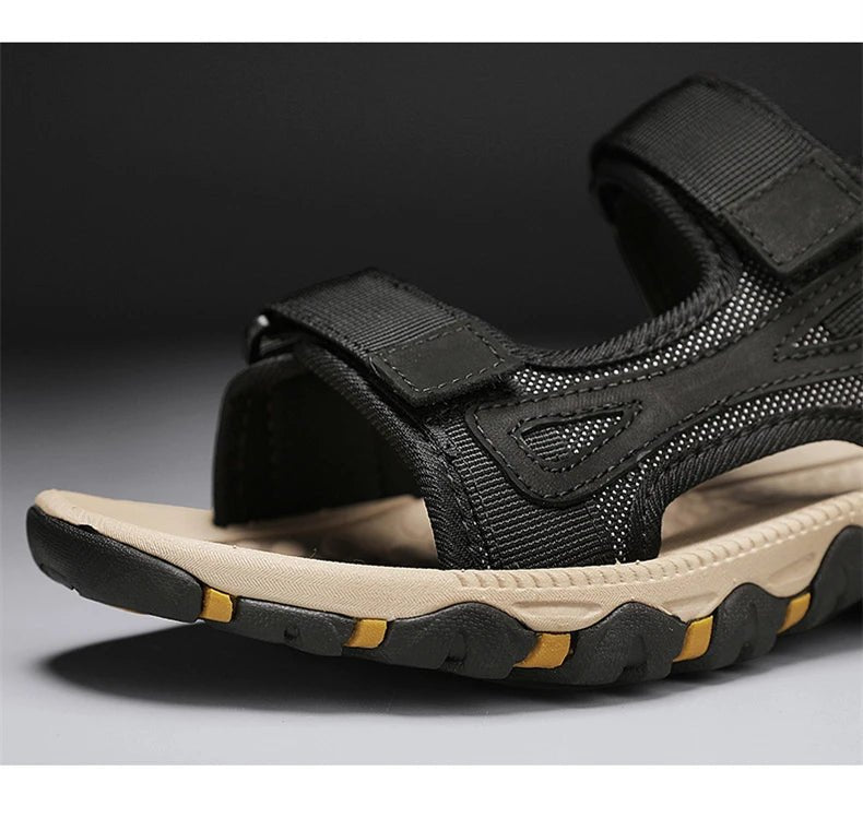 Sandales Homme Cuir Sportives "L'Adventuriste"
