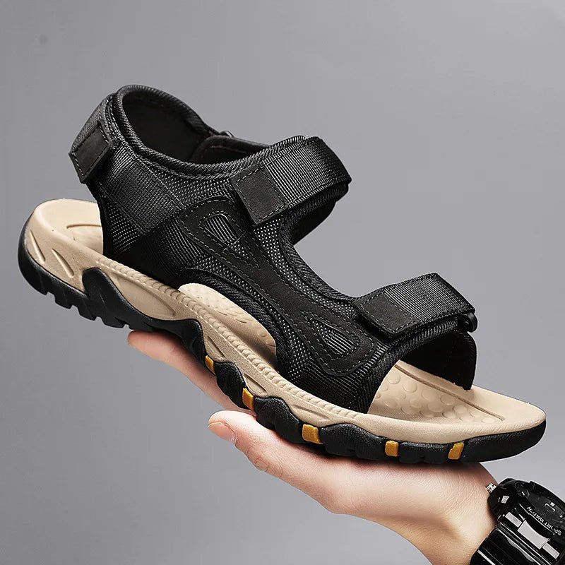 Sandales Homme Cuir Sportives "L'Adventuriste"