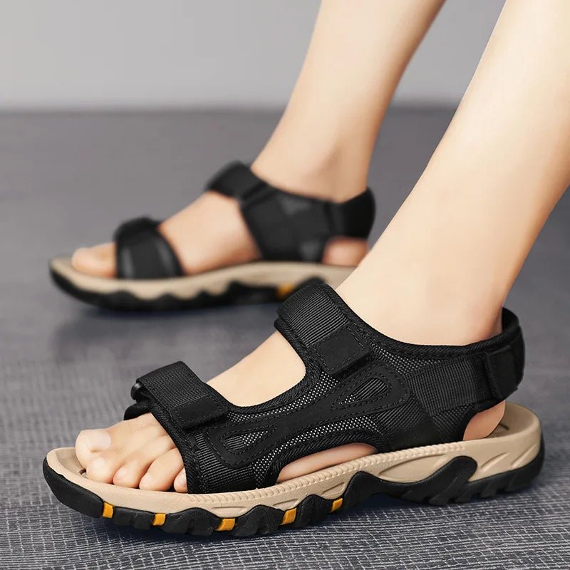 Sandales Homme Cuir Sportives "L'Adventuriste"