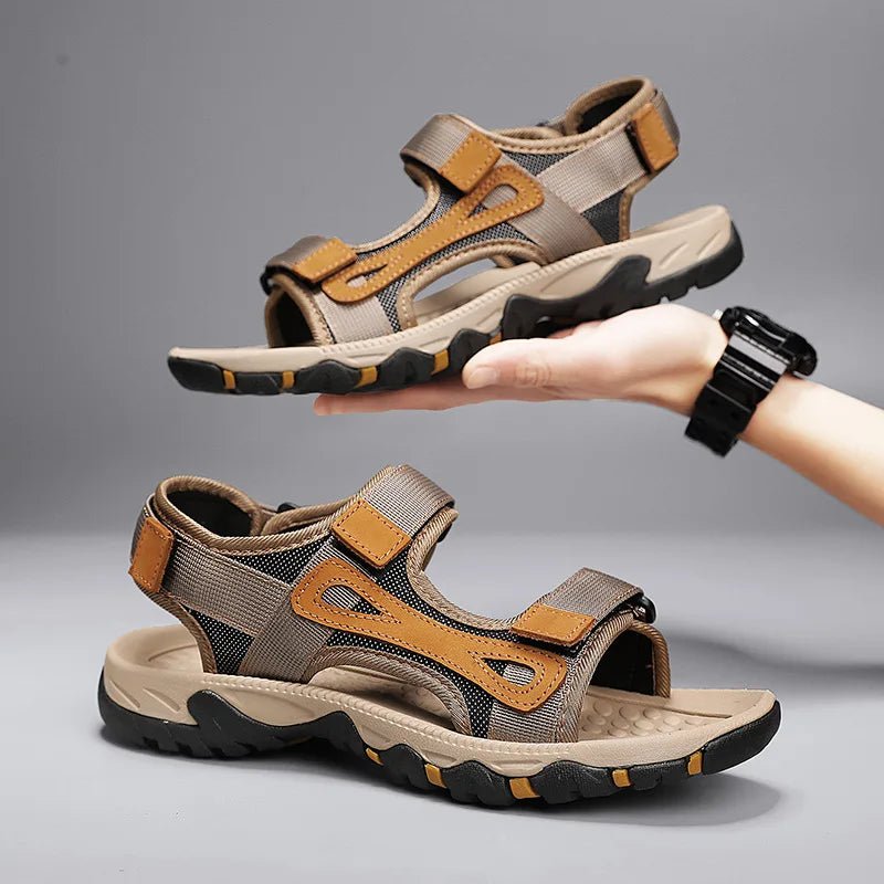 Sandales Homme Cuir Sportives "L'Adventuriste"