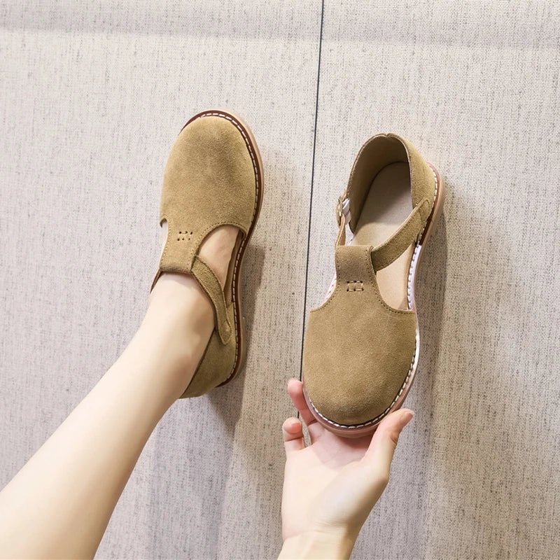Sandales plates cuir femme "La Spartiate Chic" - Restaur Cuirs