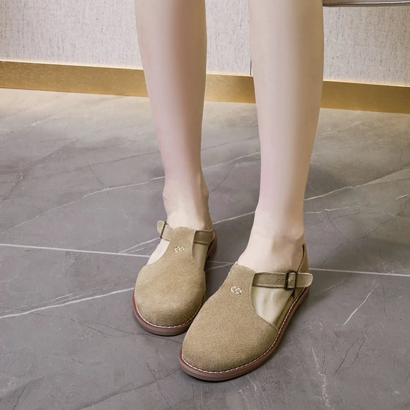 Sandales plates cuir femme "La Spartiate Chic" - Restaur Cuirs