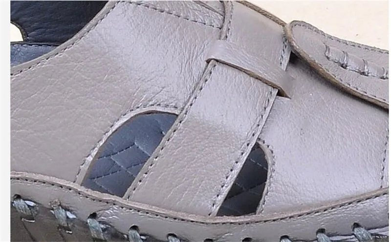 Sandales Plates Cuir pour Femme "Livia" - Restaur Cuirs