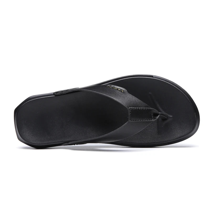 Tong cuir pour homme "L'Excellence" - Restaur Cuirs