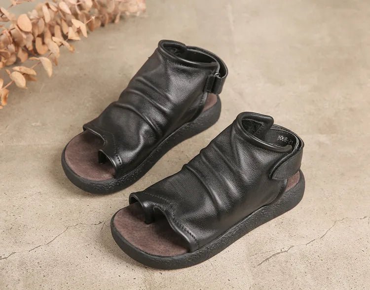 Tongs Cuir Femme élégantes "La Marina"