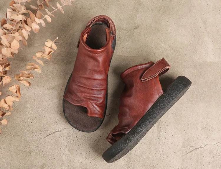 Tongs Cuir Femme élégantes "La Marina"