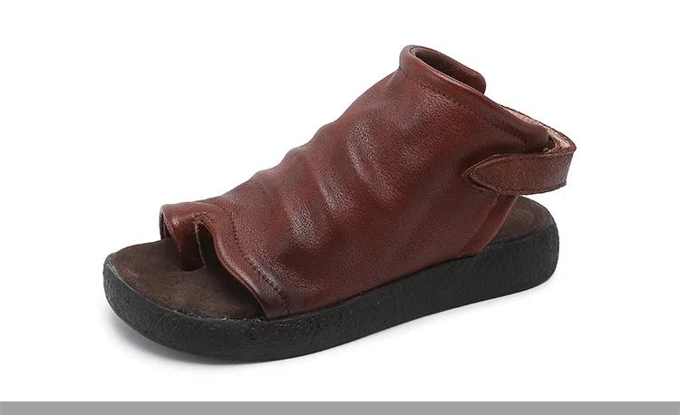 Tongs Cuir Femme élégantes "La Marina"