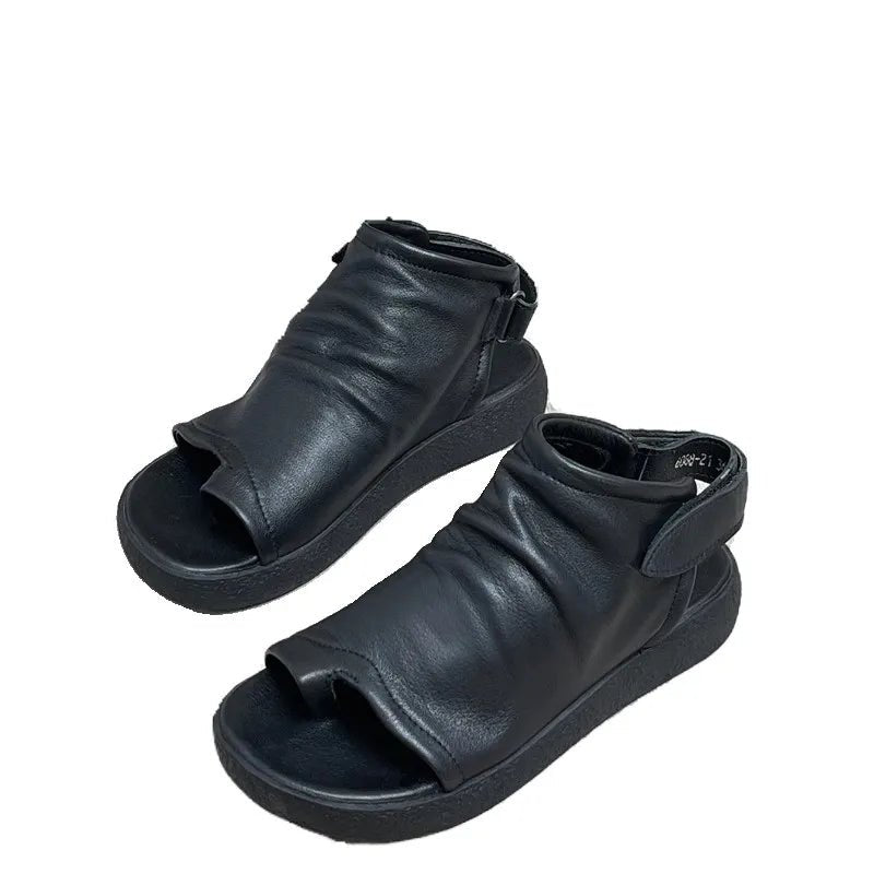 Tongs Cuir Femme élégantes "La Marina"