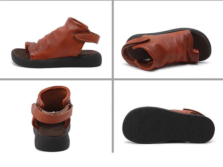 Tongs Cuir Femme élégantes "La Marina"