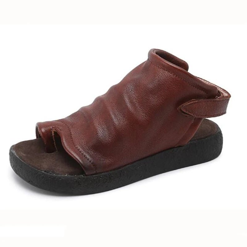 Tongs Cuir Femme élégantes "La Marina"