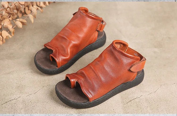 Tongs Cuir Femme élégantes "La Marina"