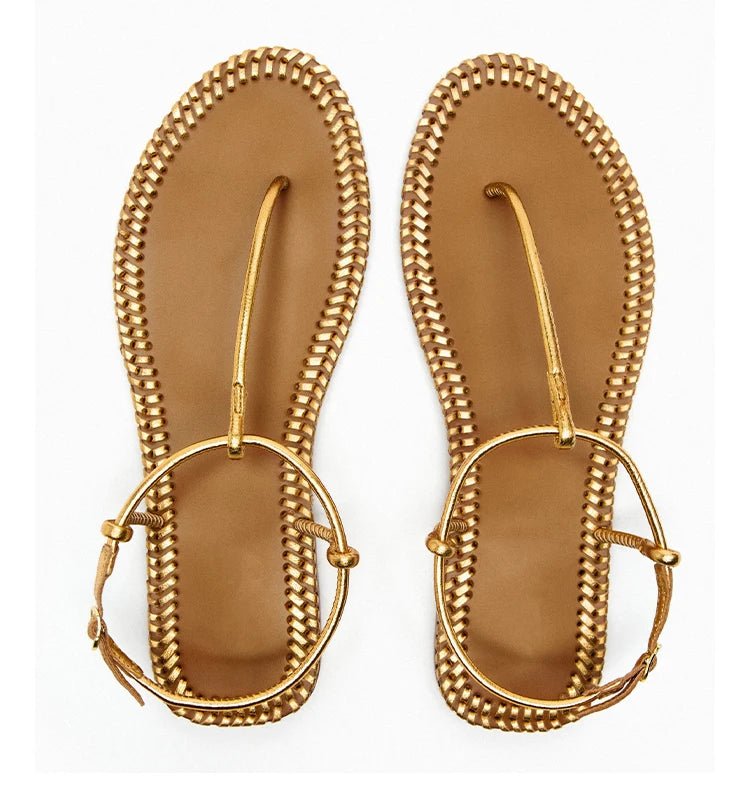 Tongs Cuir Femme Élégantes "La Mélusine"