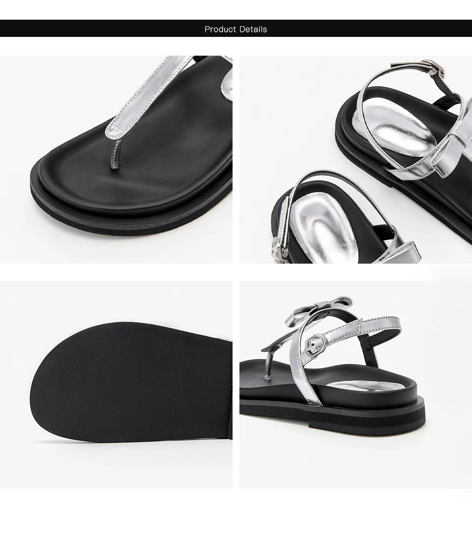 Tongs Cuir Femme élégantes "La Soléa"