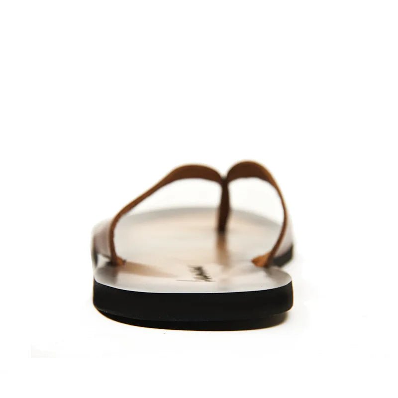 Tongs en cuir pour homme "Le Nonchalant"