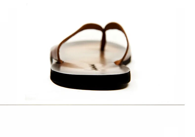 Tongs en cuir pour homme "Le Nonchalant"