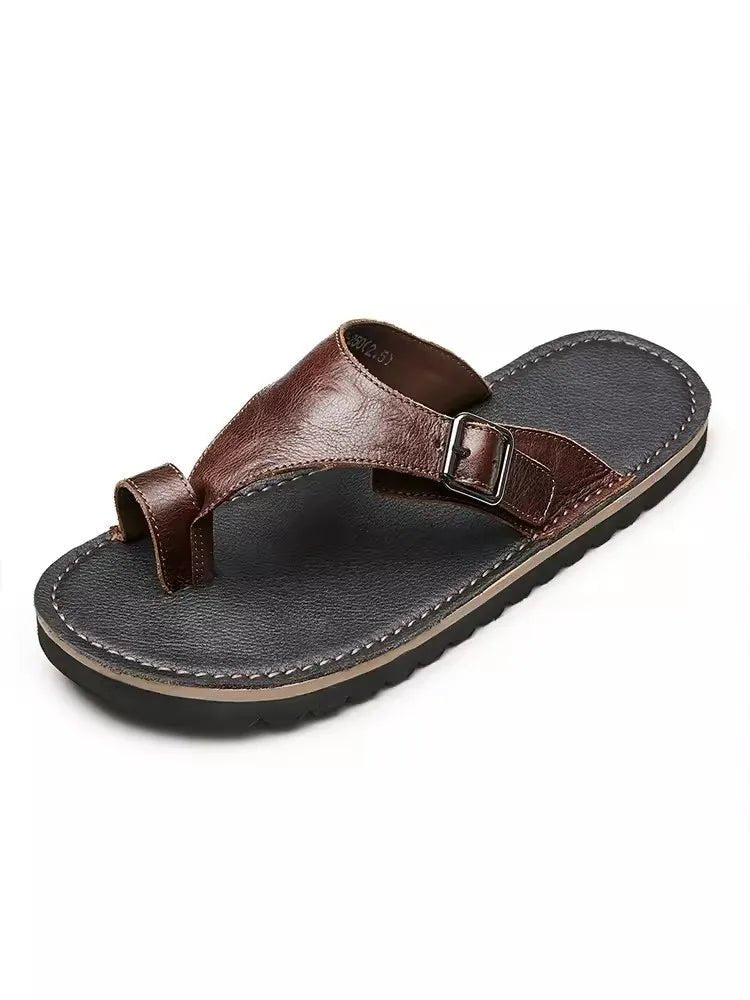 Tongs Hommes Cuir respirants "Le Héraut"