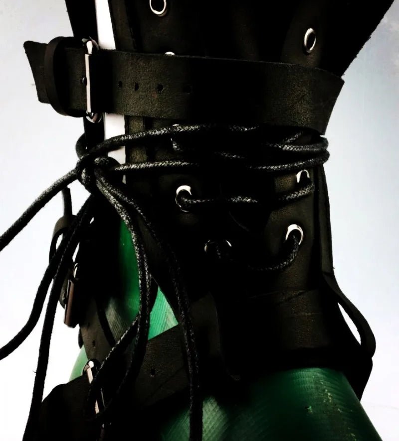 Tongs Hommes Cuir Style Gladiateur "Le Brigadier"
