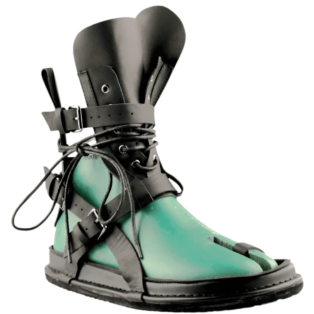 Tongs Hommes Cuir Style Gladiateur "Le Brigadier"