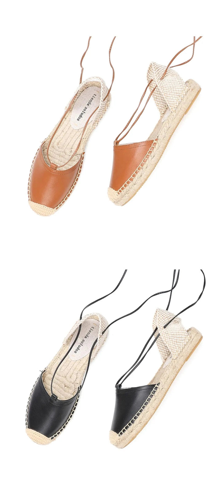 Espadrilles femme cuir "La Bohème"