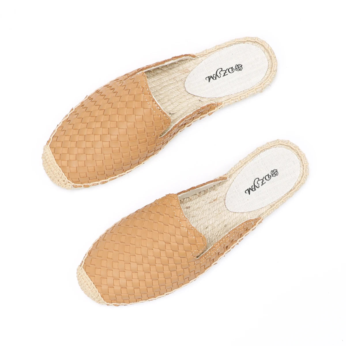 Espadrilles femme cuir "La Naturelle"