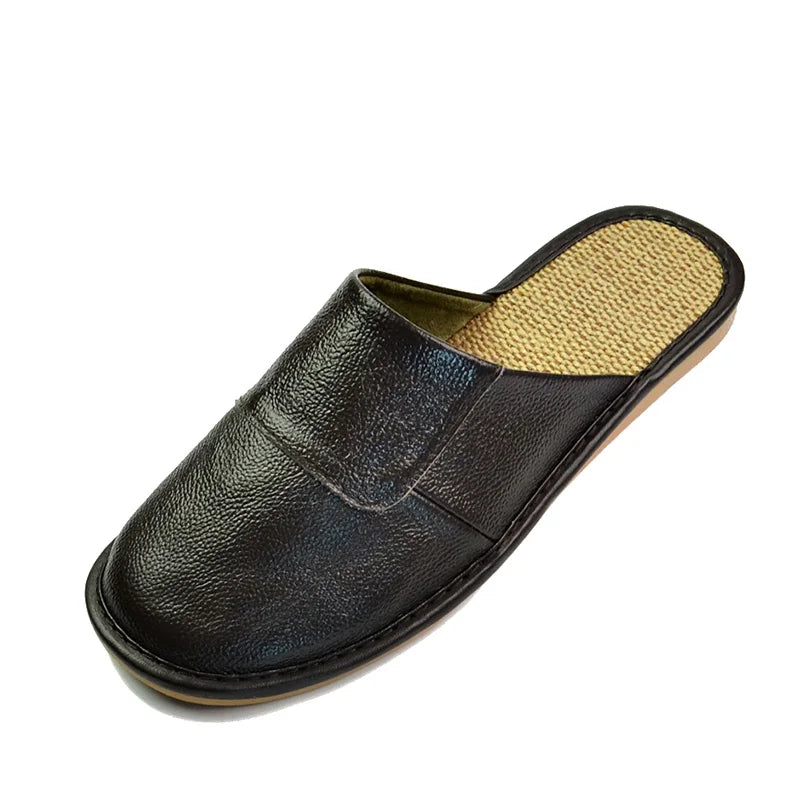 Mules en cuir pour homme "L'Authentique"