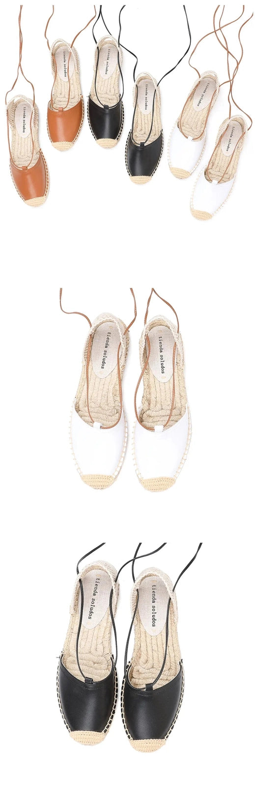 Espadrilles femme cuir "La Bohème"