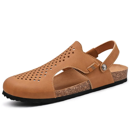 Sandales homme cuir "L'Artisan"