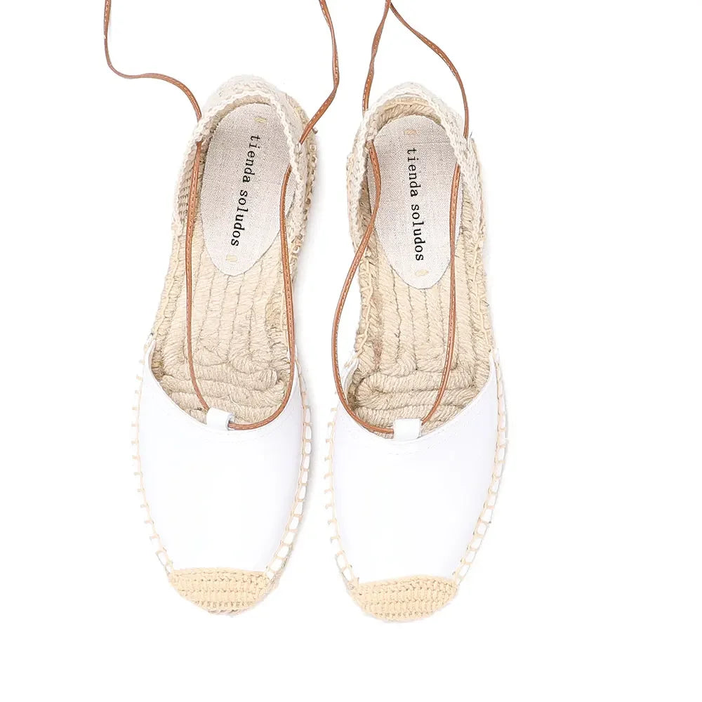 Espadrilles femme cuir "La Bohème"