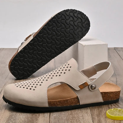 Sandales homme cuir "L'Artisan"