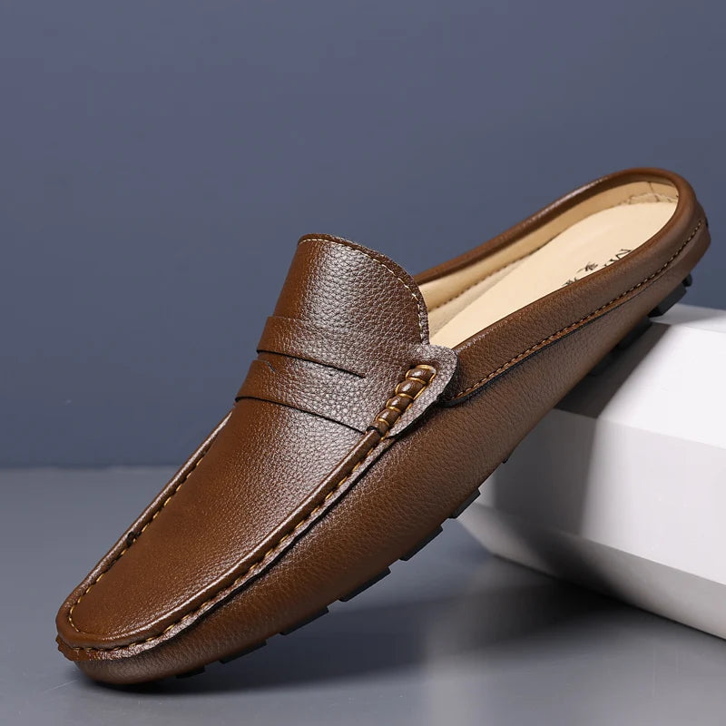 Mules en cuir pour homme "Le Farniente"