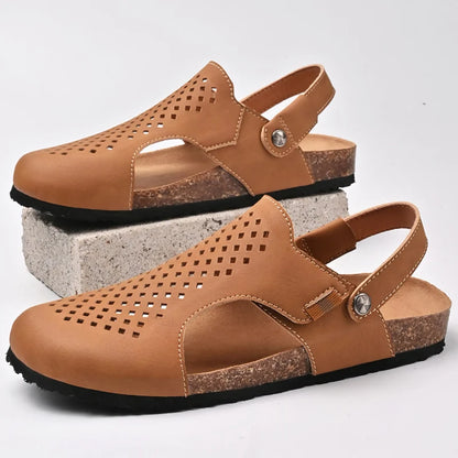 Sandales homme cuir "L'Artisan"