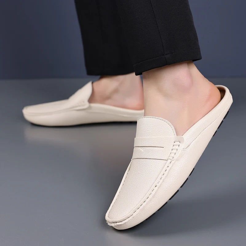 Mules en cuir pour homme "Le Farniente"