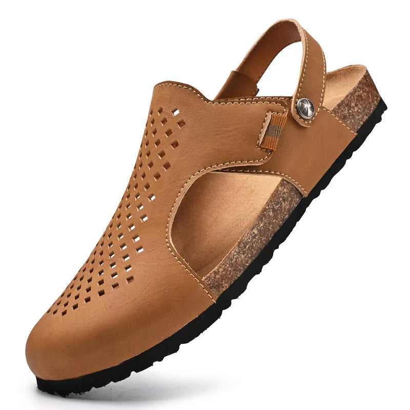 Sandales homme cuir "L'Artisan"