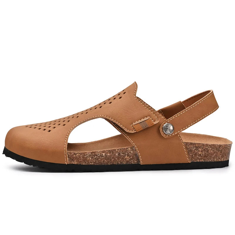 Sandales homme cuir "L'Artisan"