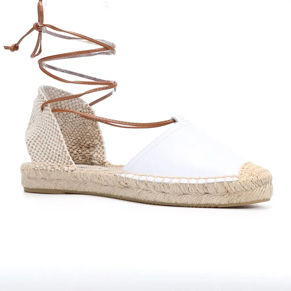 Espadrilles femme cuir "La Bohème"